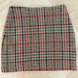 MANGO tweed skirt